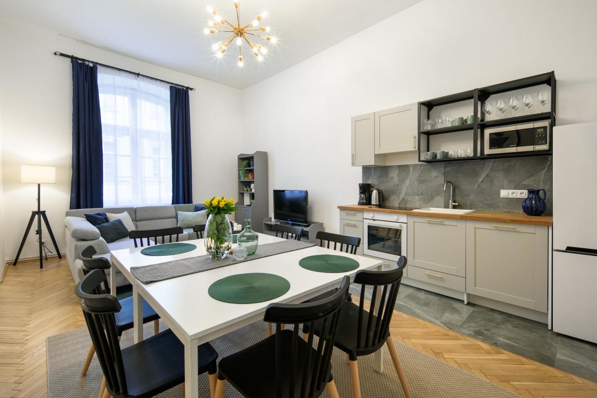 Wawelove Spacious 3 Bedroom Apt 1 Min To Main Sq! Краків Екстер'єр фото